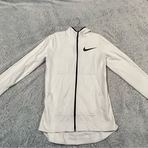 White Nike Dri-Fit Jacket